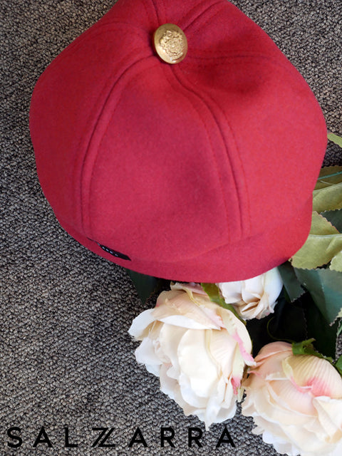 Rosy Houndstooth Палто в марсала