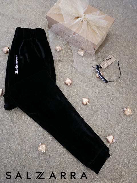 Black Velvet Панталон от черно кадифе