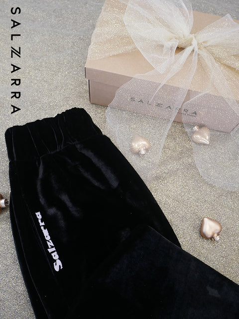 Black Velvet Панталон от черно кадифе