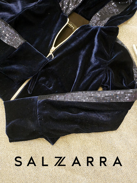 Black Velvet Панталон от черно кадифе