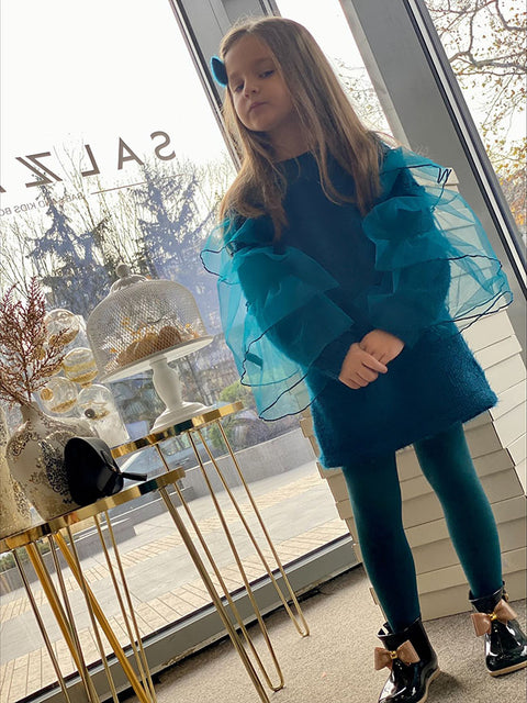 Teal Whisper Hair Accessory