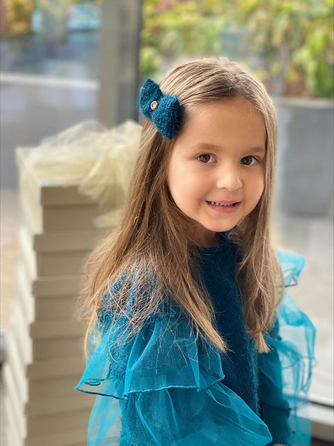 Teal Whisper Hair Accessory