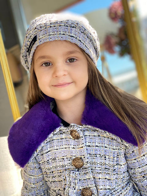 Purple Royal Детска шапка