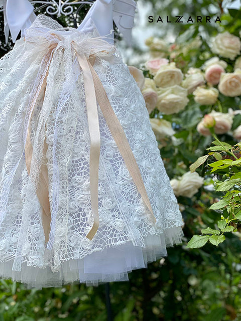 Roselace Couture Бяла рокля