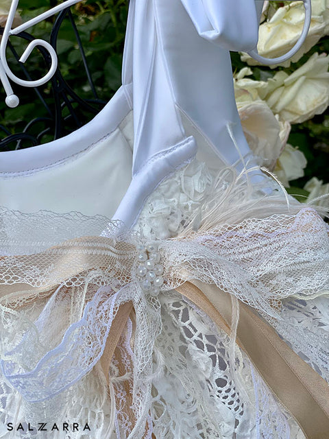 Roselace Couture Бяла рокля