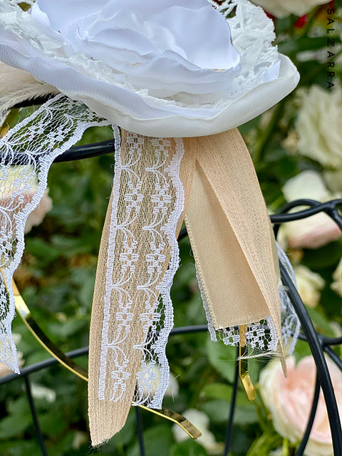 Roselace Couture Бяла рокля