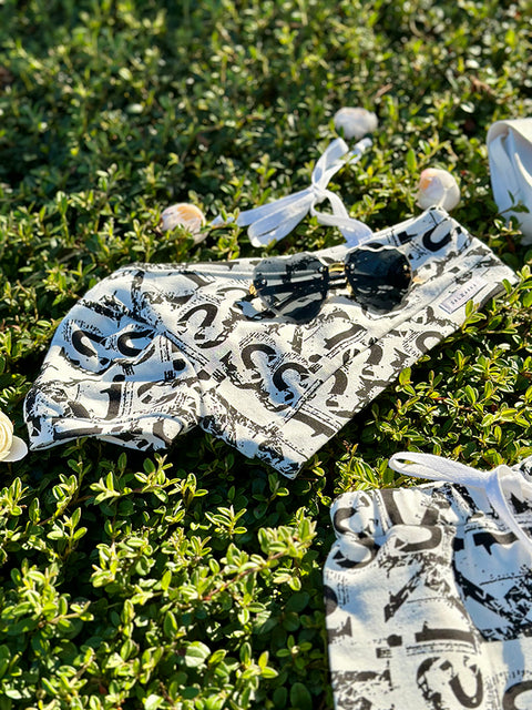 Monogram Style Set Детски летен сет