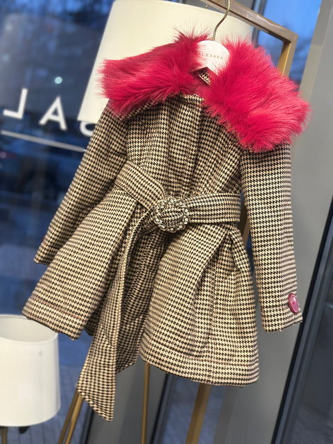 Sable Grace Winter jacket with down collar