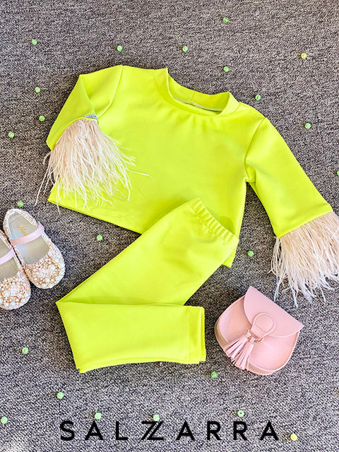 Neon Plume Glow Сет с пера