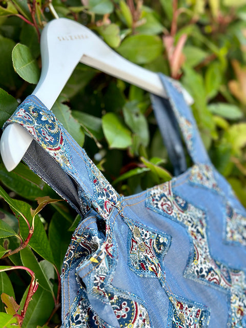 Crystal Sky Рокля светъл деним