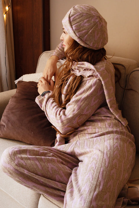 Purple Edge Παντελόνι  