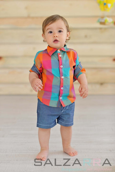 Color Pop Shirt Детска риза
