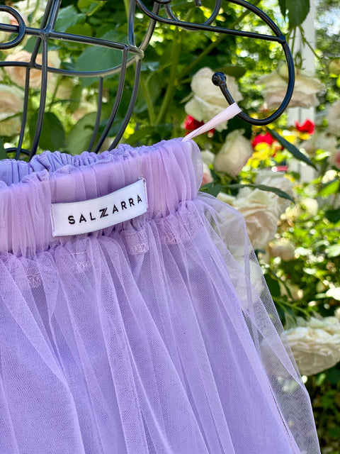 Viola Midi Лилава пола с миди дължина