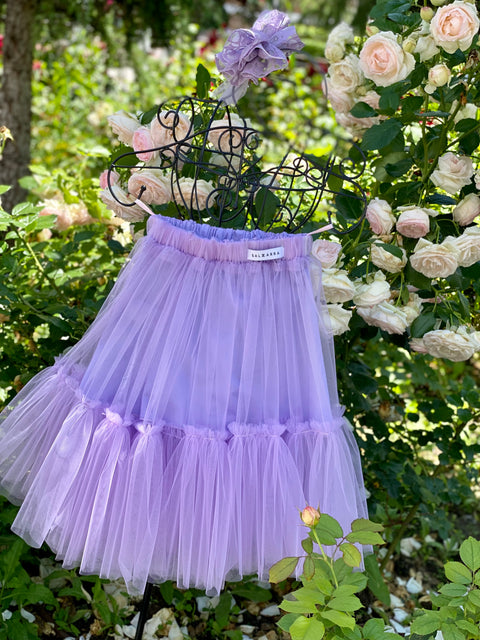 Viola Midi Лилава пола с миди дължина