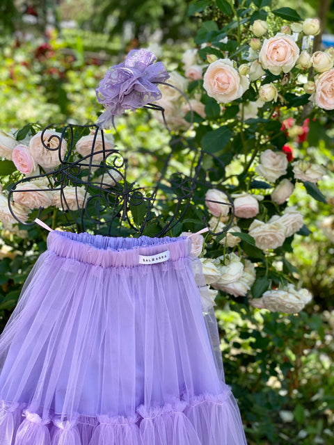 Viola Midi Лилава пола с миди дължина