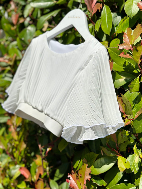 White Breeze White Soleil Top and Pants Set