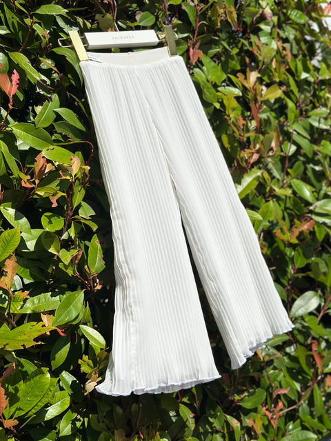 White Breeze White Soleil Top and Pants Set