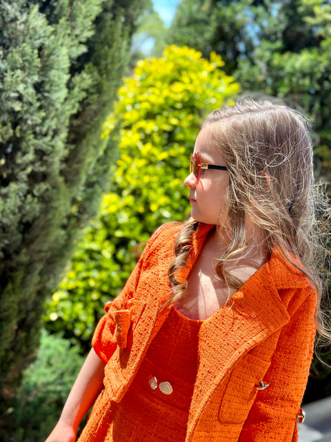 Orange Bijou Jacket