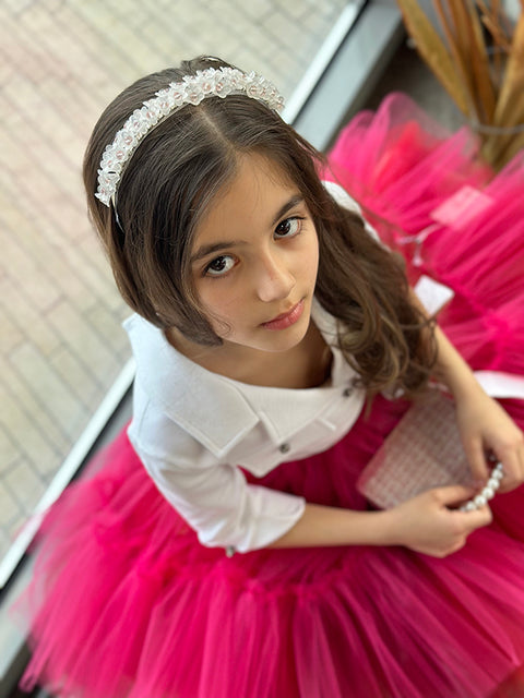 Cyclamen Cloud Dress