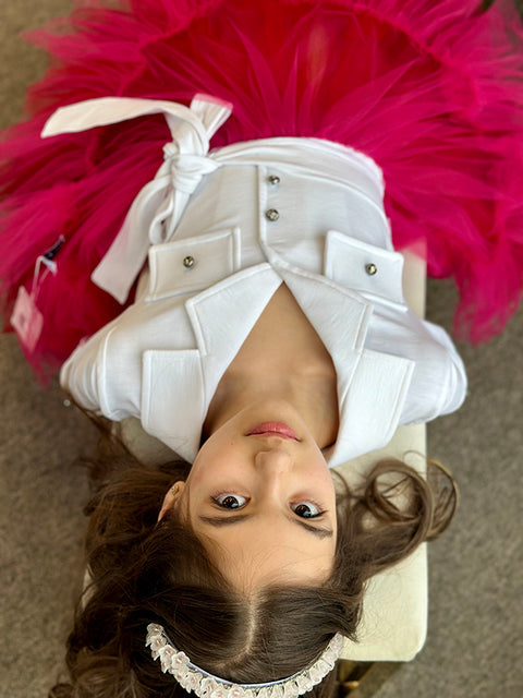 Cyclamen Cloud Dress