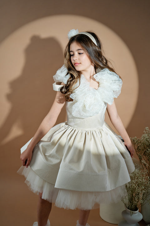 Ivory Dream Детска елегантна рокля
