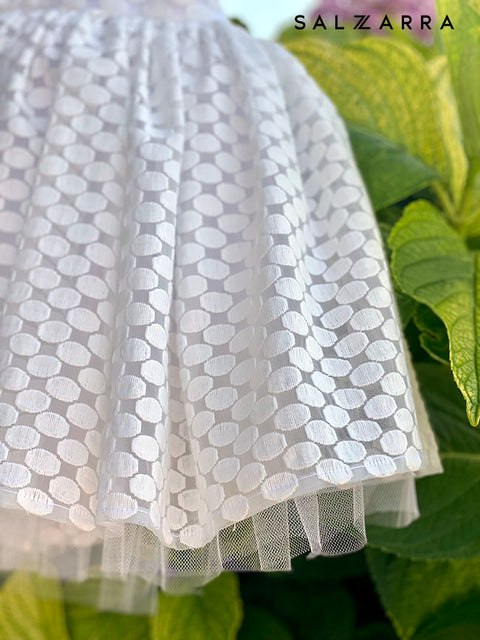 Magnolia Incantata Рокля с гол гръб с цветя