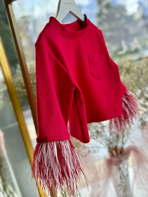 Sweet Watermelon Feather set