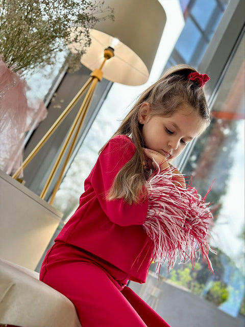 Sweet Watermelon Feather set