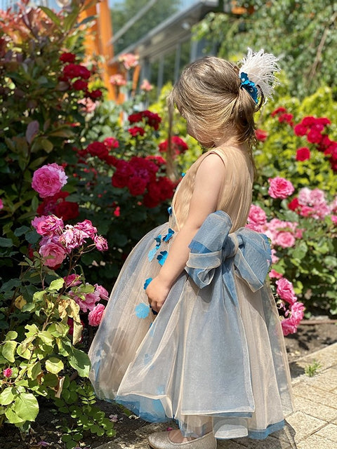 Floréan Dream Dress Детска официална рокля с тюл и цветя
