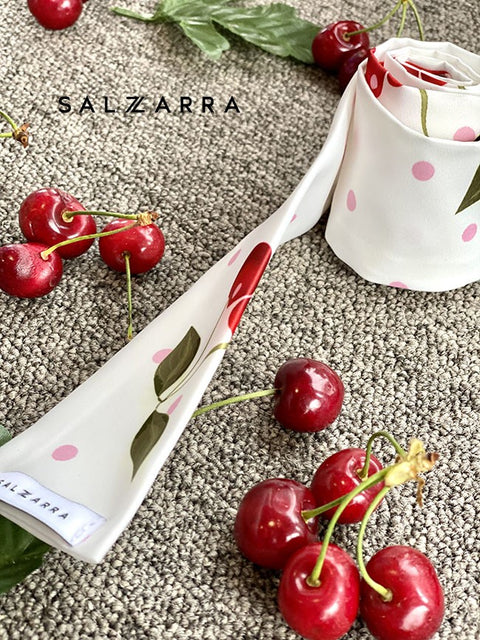 Cherry Ribbon Лента за глава