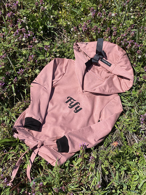 Cocoa Breeze Hoodie Детски суичър от трико в млечнокафяво