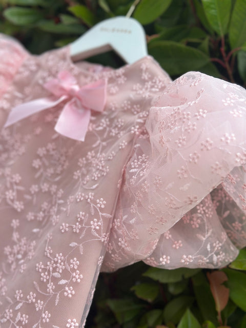 Rosalie Bloom Детска рокля в розово