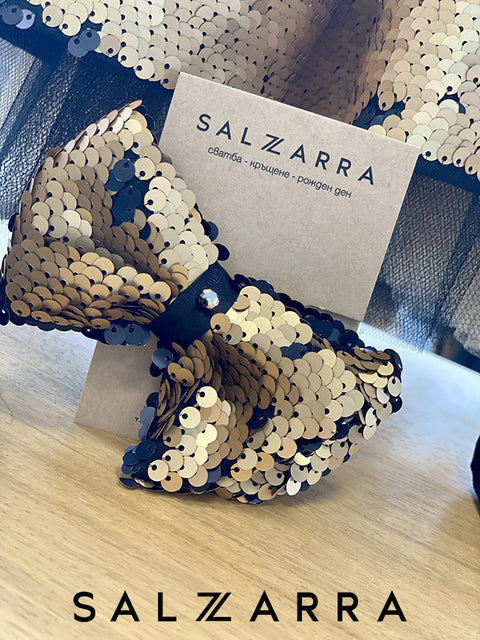 Golden Bow Spark Аксесоар за коса