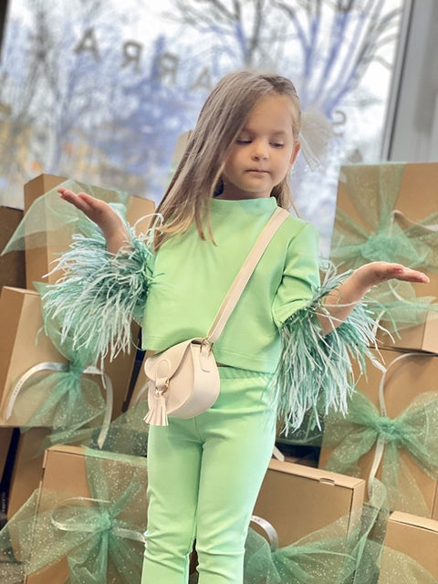Mint Mirage Set Детски сет в мента