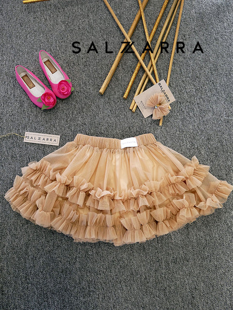 Desert Charm Skirt Детска пола в пясъчно кафяво