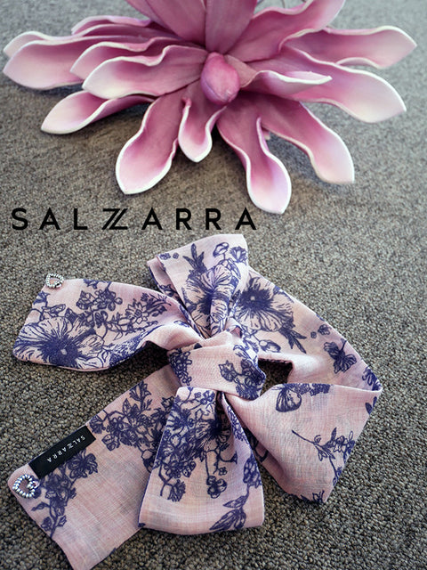 Blush Charm Bow Лента за коса
