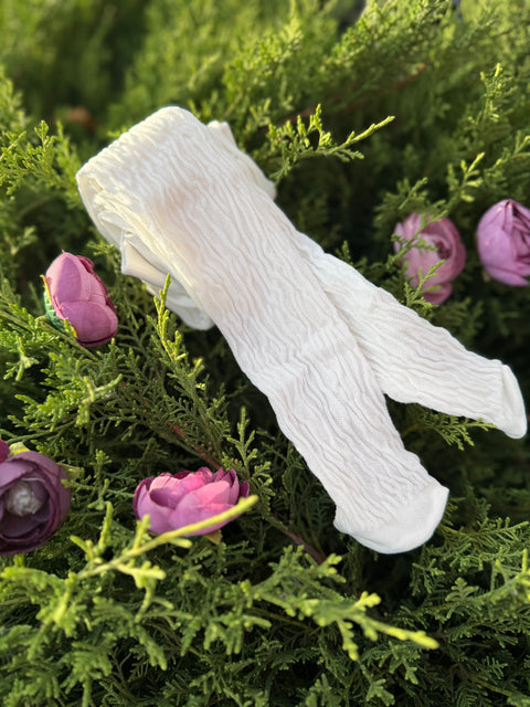 Bimba in ivory Tights in ivory