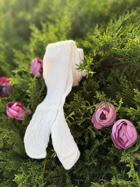 Bimba in ivory Tights in ivory