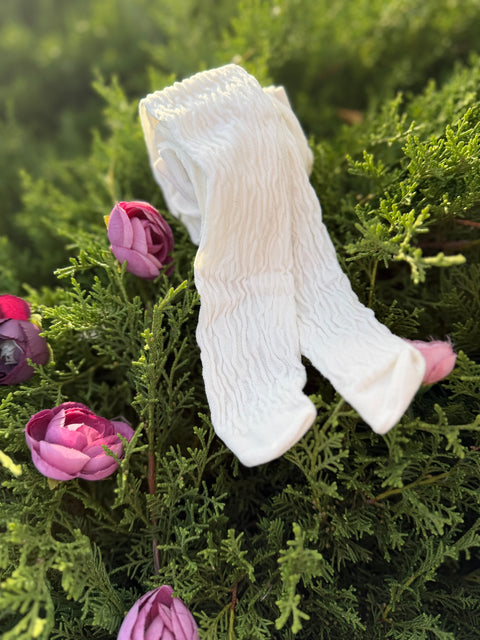 Bimba in ivory Tights in ivory
