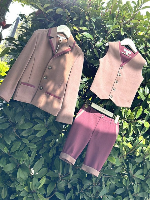 Royal Mauve Set Комплект от 3 части за момче