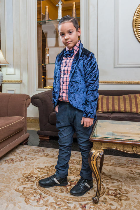 Velvet Royal Blazer for boy