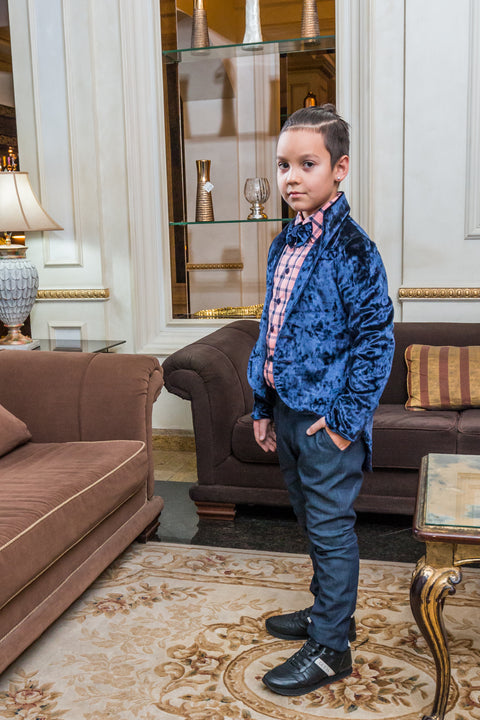 Velvet Royal Blazer for boy