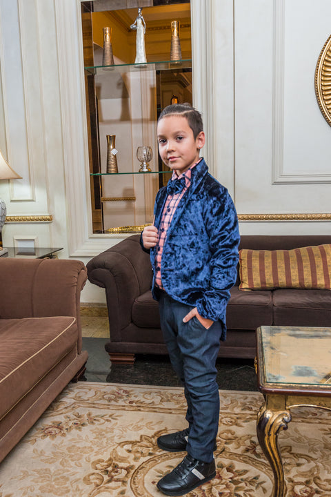 Velvet Royal Blazer for boy