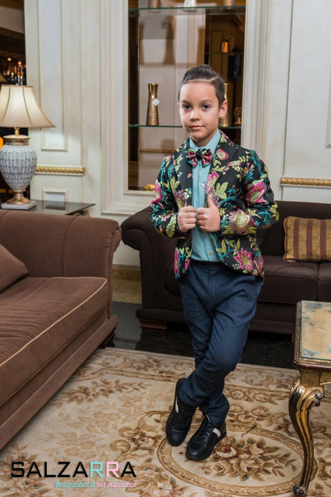 Regal Jacquard Bow Tie Папийонка от жакард
