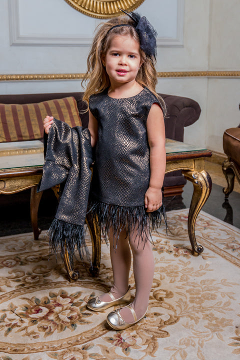 Noir Étoile Set  Комплект от жакард с пера