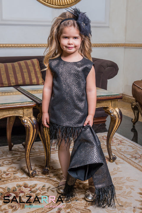 Noir Étoile Set  Комплект от жакард с пера