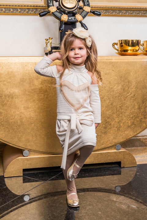 Golden Embrace Golden dress