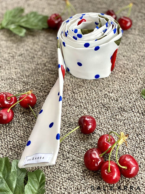 Blue Cherry Charm Лента за глава