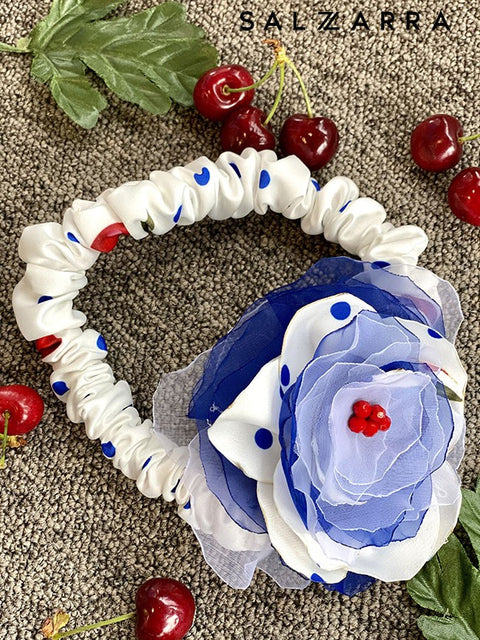 Blue Cherry Charm Аксесоар за коса