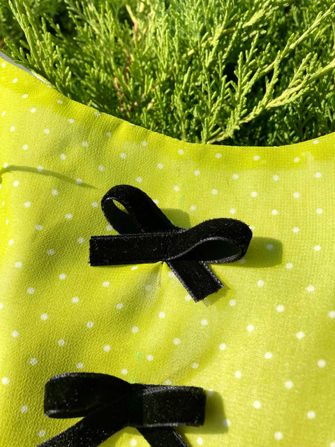 Limoncello Joy Children's dress in lime color